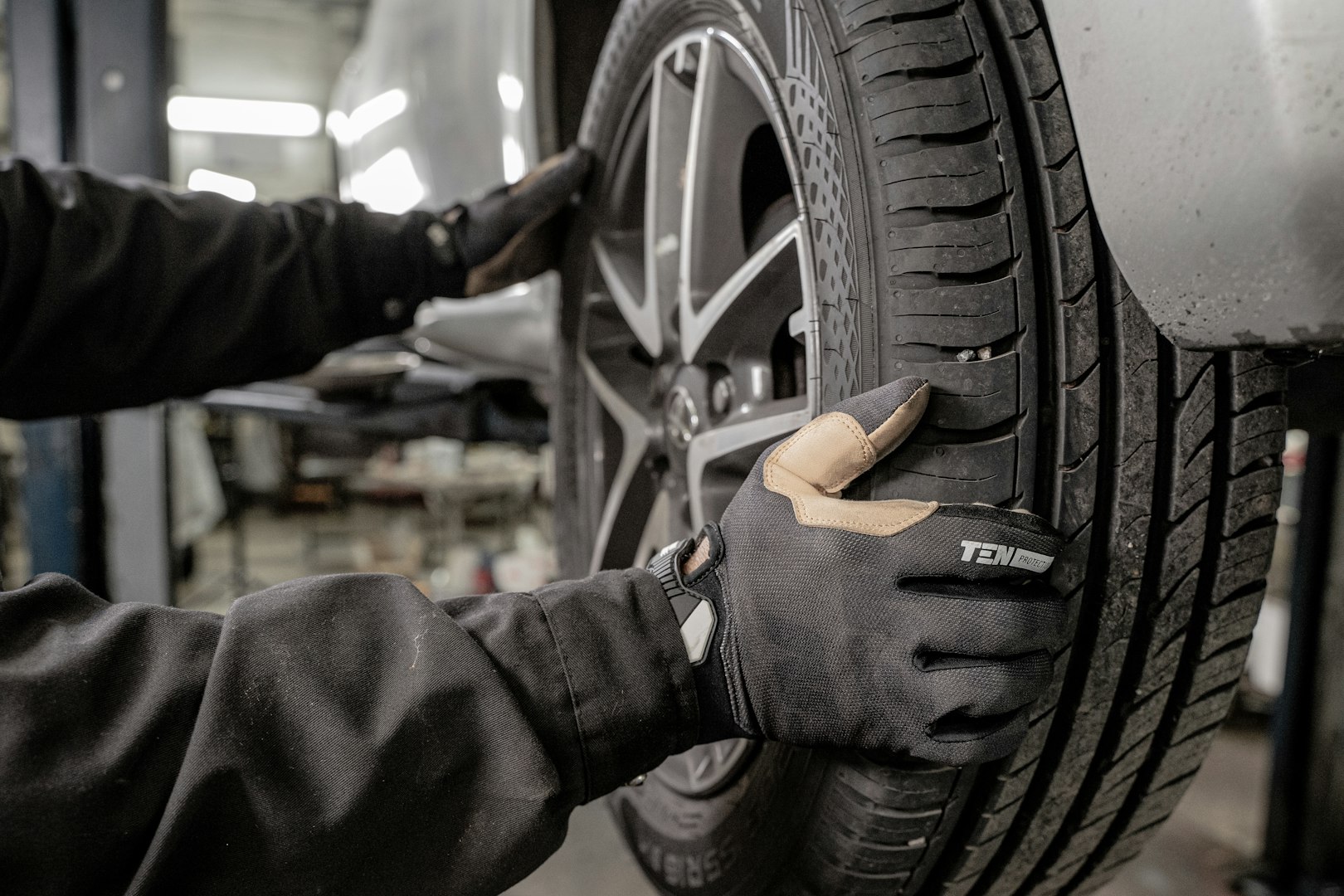 Tyre changing at Eric Road Garage